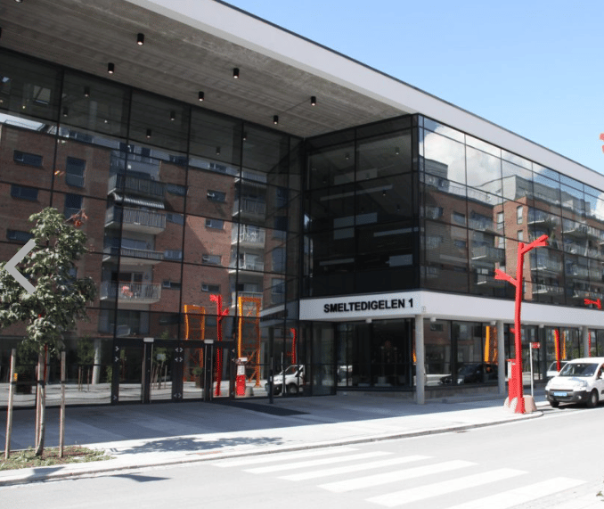 Amesto AccountHouse kontor i Smeltedigelen 1, Kværnerbyen Oslo