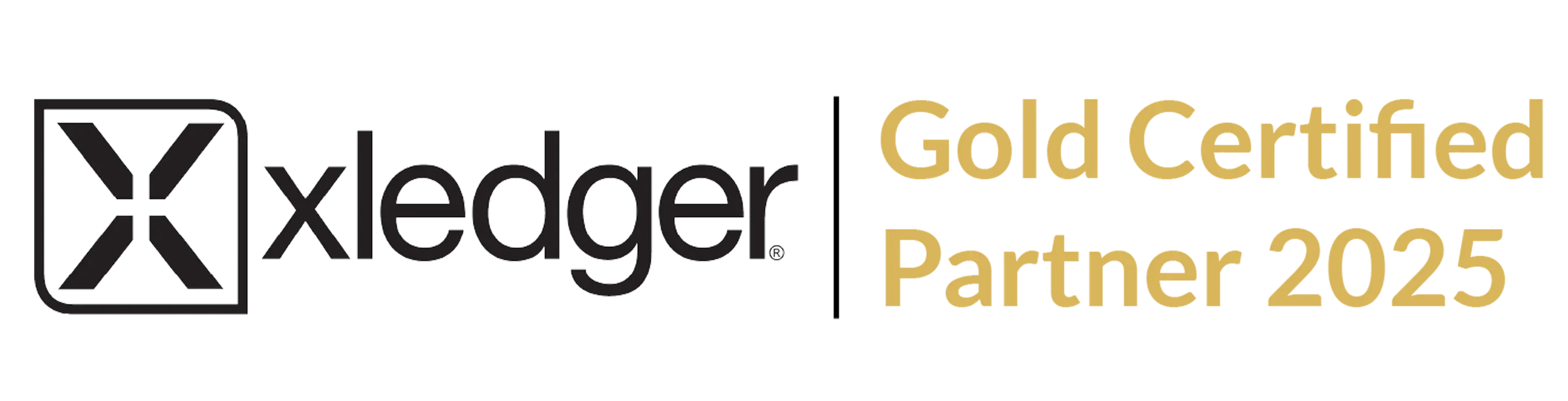Xledger Gold Certified Partner 2025