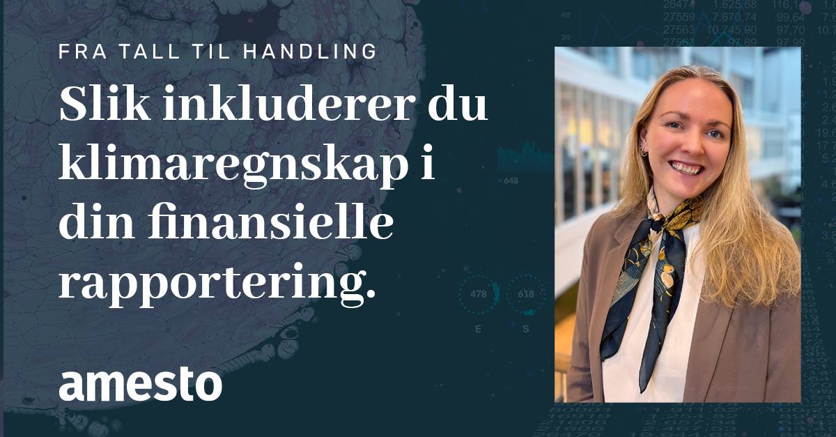 Slik forbereder du rapportering på bærekraft.