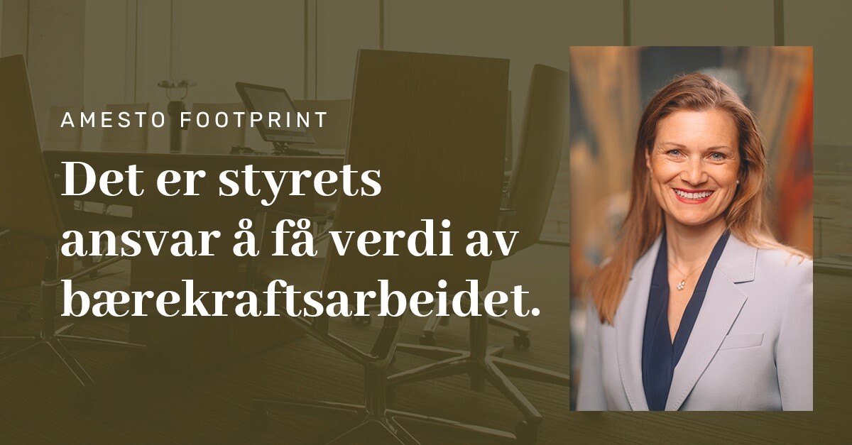 Styrets nøkkelrolle i bærekraftsarbeidet